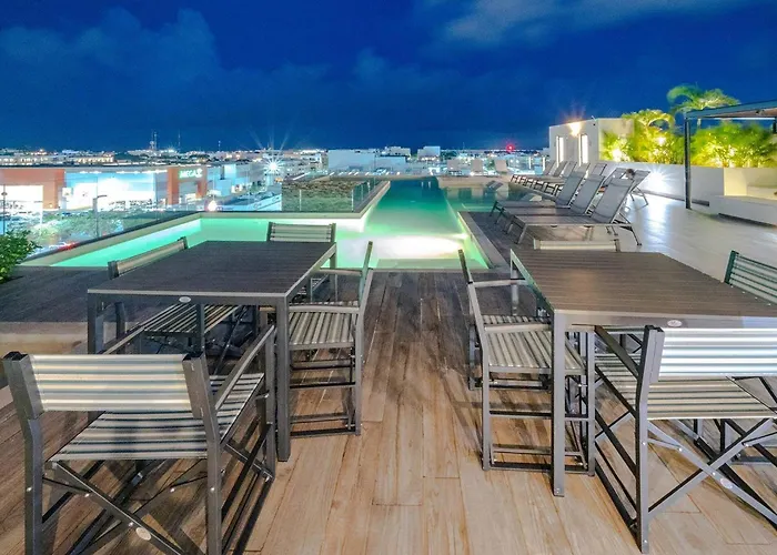 Veranto - 2Br Loft With Rooftop Pool, Gym & Parking Apartamento Playa del Carmen