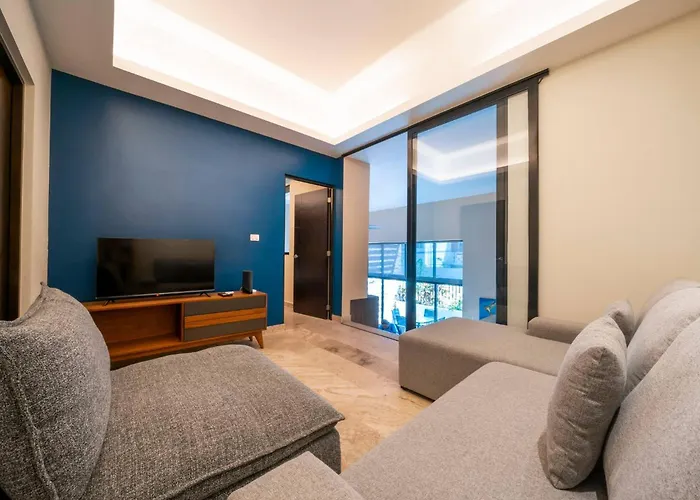 Veranto - 2Br Loft With Rooftop Pool, Gym & Parking Apartamento Playa del Carmen