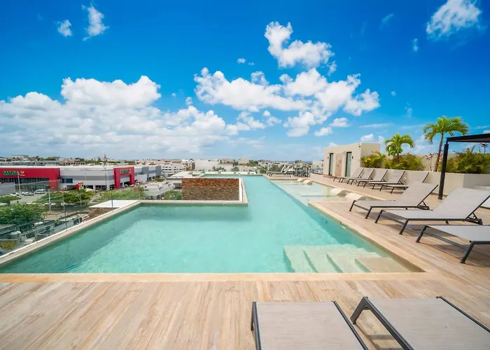 Veranto - 2Br Loft With Rooftop Pool, Gym & Parking Appartamento Playa del Carmen