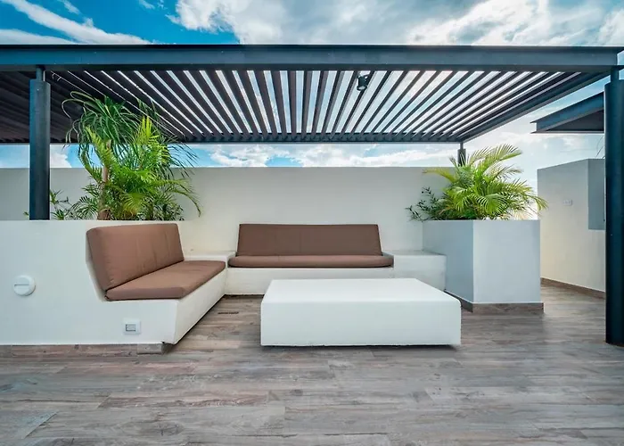 Veranto - 2Br Loft With Rooftop Pool, Gym & Parking Playa del Carmen