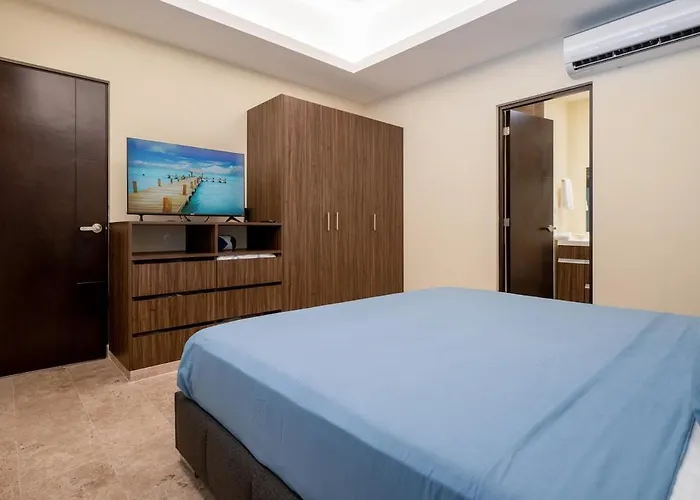 Veranto - 2Br Loft With Rooftop Pool, Gym & Parking Appartamento Playa del Carmen