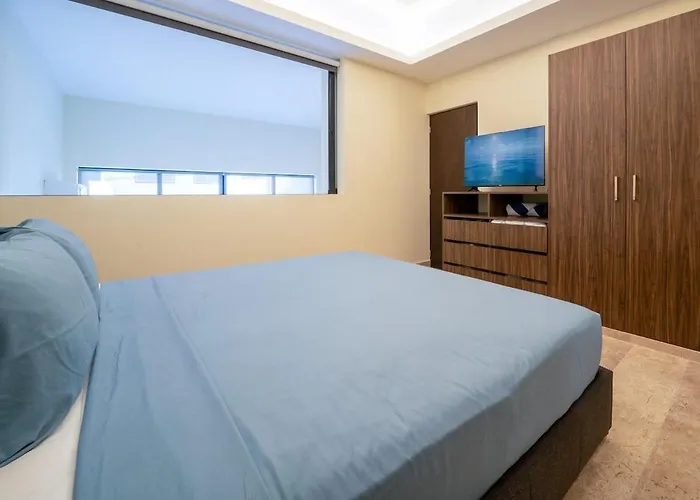 Veranto - 2Br Loft With Rooftop Pool, Gym & Parking Playa del Carmen